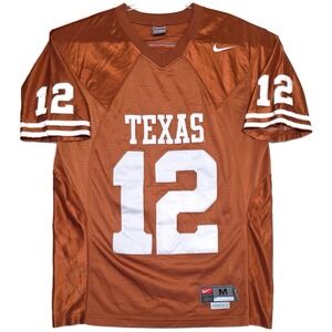 Texas Longhorns Football Jersey Mens Medium Orange NCAA College Nike 12
